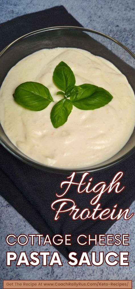 Elevate your keto meals with this high-protein, creamy Alfredo sauce made from cottage cheese! This low-carb pasta sauce is the perfect keto-friendly recipe for anyone seeking a protein-packed alternative to traditional Alfredo. Deliciously creamy and easy to prepare, this sauce is ideal for pasta, veggie noodles, or even as a savory dip. Try this keto cottage cheese Alfredo sauce for a flavorful, healthy twist on a classic! Healthy Alfredo Sauce Cottage Cheese, Cottage Cheese Broccoli Bake, Cottage Cheese White Sauce, Cottage Cheese Sauce Pasta, Cottage Cheese Alfredo Sauce Recipe, Whipped Cottage Cheese Recipes, Cottage Cheese Alfredo Sauce, Keto Cottage Cheese Recipes, Cottage Cheese Diet