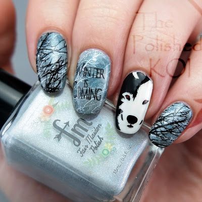 Game Of Thrones Nails, Nail Polish Swatches, Winter Moon, Frozen Heart, Instagram Nails, Acrylic Nails Coffin Short, Get Nails, Winter Scenery, Warming Up