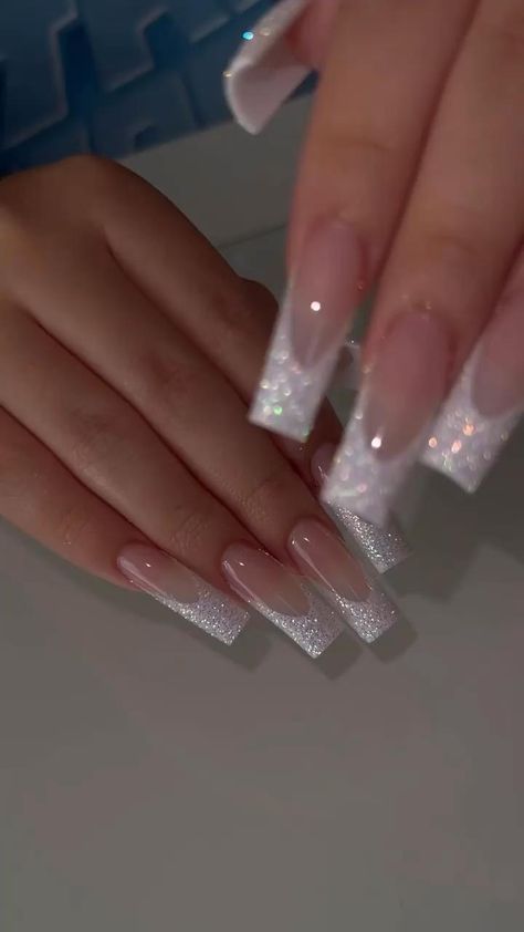 Long Prom Nails, Elegant Prom Nails, Dance Nails, Sweet 16 Nails, Classic Nails, Sparkle Nails, Prom Nails, Xmas Nails, Elegant Nails