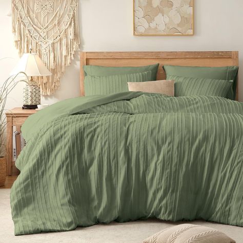 Sage Green Duvet Cover, Sage Green Duvet, Sage Bedroom, Green Duvet Cover, Boho Bedding Sets, Duvet Covers Bohemian, Boho Duvet Cover, Boho Duvet, Green Duvet