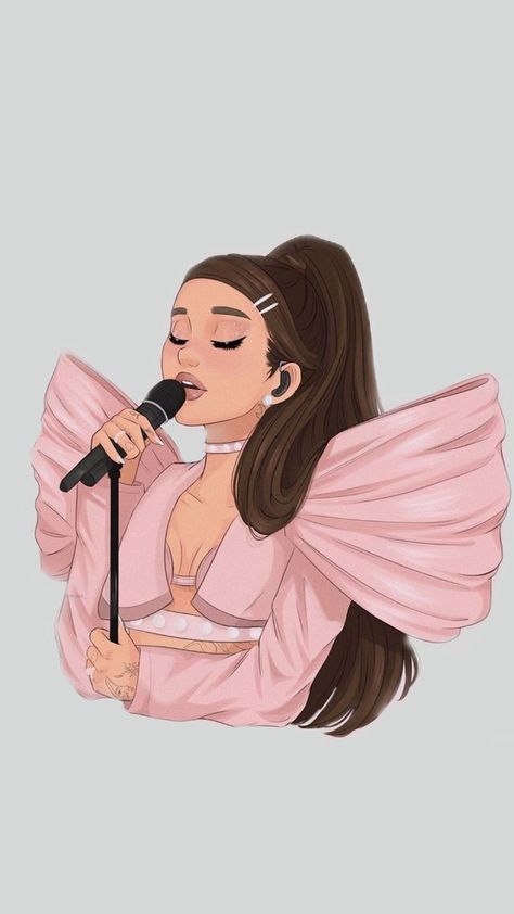 Ariana Grande Fanart, Ariana Grande Swt, Ariana Grande Cat, Adriana Grande, Ariana Grande Anime, Ariana Grande Background, Ariana Grande Drawings, Fanart Drawing, Ariana Grande Outfits