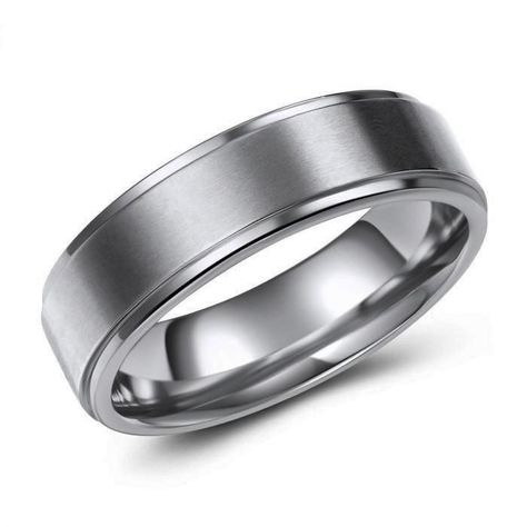 Mens Wedding Bands White Gold, Rings Tattoo, Groom Ring, Future Engagement Rings, Titanium Wedding Rings, Platinum Wedding Band, Titanium Wedding Band, Classic Wedding Band, Titanium Ring