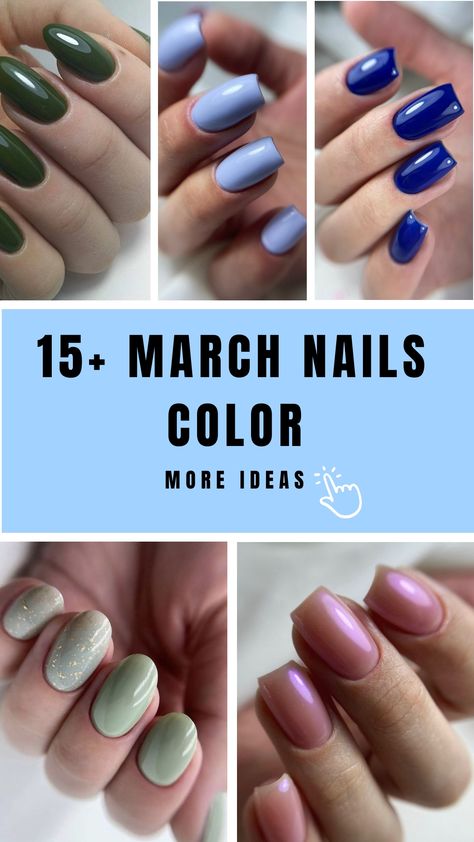 [object Object] Spring Vacation Nails, Long Round Nails, Nail Ideas Simple, March Nail, Unique Manicure, Spring Nail Ideas, March Nails, Simple Spring Nails, Fun Summer Nails