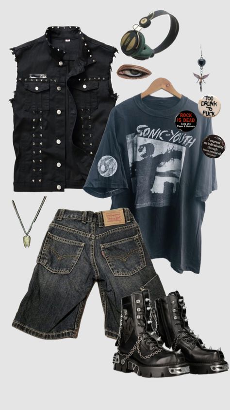 #vibes #vintage #outfitinspo #music #movies #fyp #shufflefyp #grunge #punk #rock #nirvana #sonicyouth #pins #kurtcobain #davegrohl Nirvana Outfit, Dave Grohl, Grunge Punk, Kurt Cobain, Nirvana, Punk Rock, My Style, Outfit Inspo, Music