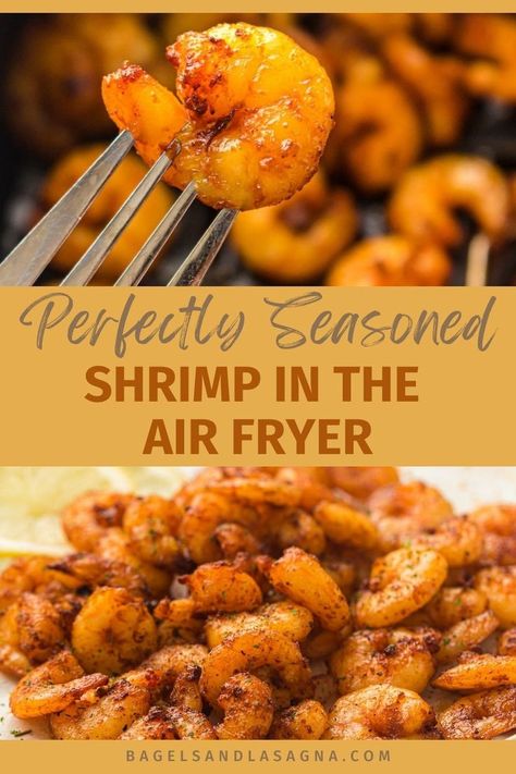 When you make shrimp in the air fryer, it is so easy to use it in all kinds of healthy recipes, like scampi or fajitas. With my method I'm working with fresh shrimp but you can use frozen, too, as long as you thaw it and it is peeled and deveined. Clean Eating Air Fryer, Air Fryer Recipes For Dinner, Shrimp In The Air Fryer, Kinds Of Potatoes, Air Fryer Shrimp, Fresh Shrimp, Air Fryer Ideas, Homemade French Fries, Shrimp Seasoning