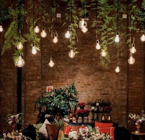 Indoor Cafe Lights, Festoon Lights Indoors, Indoor Party Lighting Ideas, Dinner Party Lighting Indoor, Bistro Lights Indoors, Cafe Lights Indoors, Festoon Lighting Indoors, Indoor String Light Ideas, Party Lighting Ideas