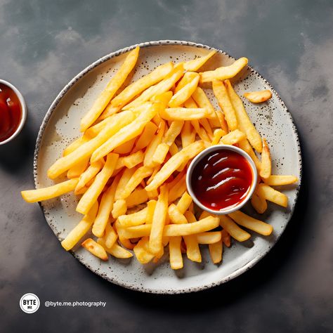 🍟🔥 Perfectly Crispy Fries! 🔥🍟 . Feast your eyes on this mouthwatering plate of golden French fries, served with a side of rich, tangy ketchup. Each fry is cooked to perfection, offering a delicious crunch and that irresistible savory taste we all love. Perfect for sharing or savoring on your own, these fries are the ultimate snack. Who can resist this classic comfort food? 😋❤️ . Tag a friend who loves fries! 🍟❤️ . 📸: @byte.me.photography . #aiartcommunity #aiart #ai #aifoodphotography #aifoo... French Fries Day, Friend Fries, Crispy Fries, Crispy Fry, Quick Snack, Date Dinner, Quick Snacks, Small Bites, July 17