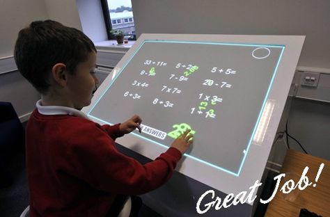 Classrooms of the future to have multitouch desks, probably a few Terminators Interactive Whiteboard, Amazing Technology, Girl Toys, Future Tech, Smart Tech, Technology Design, Futuristic Technology, Future Technology, Cool Tech