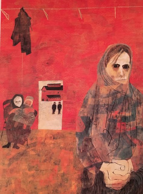 Miners wives 1948 Ben Shahn Ben Shahn, Social Realism, Raoul Dufy, German Expressionism, Willem De Kooning, Expressionist Art, Philadelphia Museum Of Art, Jewish Art, Art Et Illustration