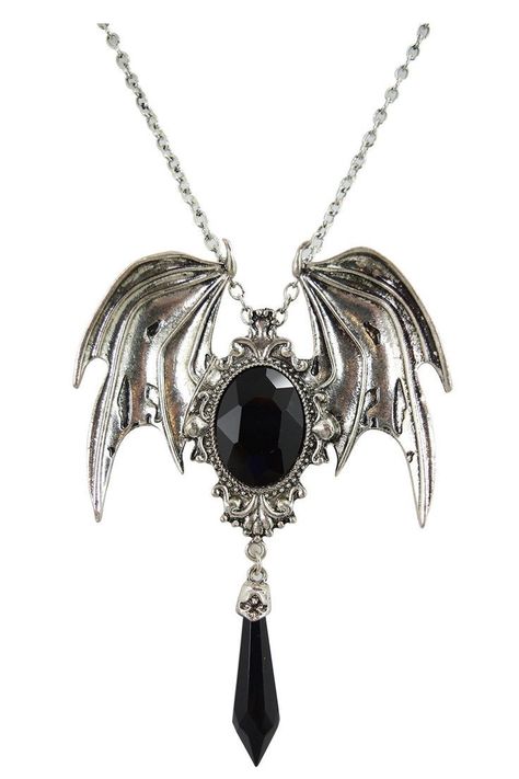 Vampire Necklace, Vampire Jewelry, Gothic Pendant, Dark Jewelry, Goth Necklace, Jewelry Gothic, Gothic Vampire, Vampire Bat, Gothic Accessories