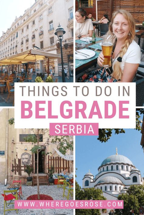 30 Things To Do in Belgrade, Serbia: History, Fun & Food! Serbia Travel, Eastern Europe Travel, Food Instagram, Belgrade Serbia, European Destinations, Europe Travel Guide, Europe Travel Tips, European Travel, Top Ten