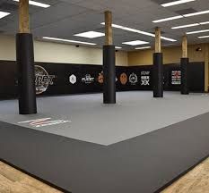 Martial Arts Gym Design, Martial Arts Design, Jiu Jitsu Gym, Dojo Design, Martial Arts Mats, Types Of Martial Arts, Indoor Sports Court, Martial Arts Gym, Yoga Room Design