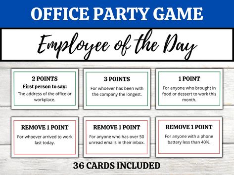 Employee Games Activities, Office Games Team Building, Office Icebreakers, Staff Games, Work Team Building Activities, Team Building Game, Work Party Games, Work Team Building, Office Party Games