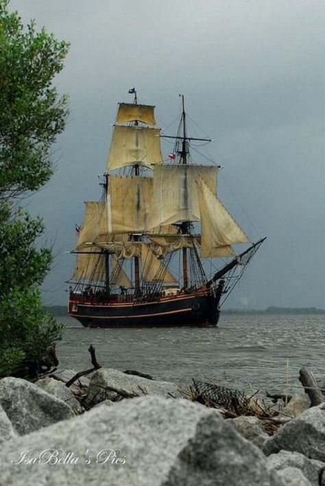 Daily Man Up (28 Photos) - Suburban Men Navi A Vela, Old Sailing Ships, Clipper Ship, Sailing Vessel, Wooden Ship, Tall Ships, Pirate Ship, Set Sail, In The Ocean