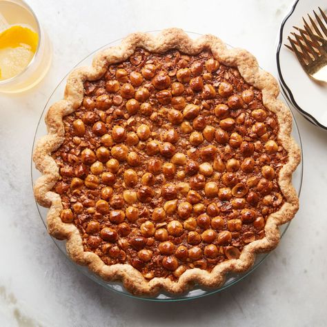 Black-Bottom Hazelnut Pie | Epicurious Recipe | Epicurious Hazelnut Pie, Hazelnut Filling, Epicurious Recipes, Thanksgiving Pies, Best Pie, Chocolate Pie, Chocolate Espresso, Hazelnut Spread, Chocolate Pies