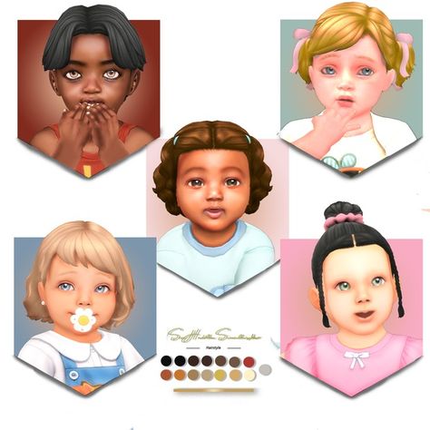 Infant Hair Conversions part 4 | Patreon Maxis Match Infant, Cc Folder Maxis Match, Infant Hair Cc, Sims 4 Infant Hair, Sims 4 Infant Cc, Best Sims 4 Cc, Sims 4 Infants, Infant Cc, Sims 4 Infant