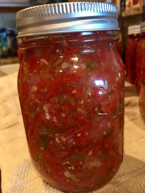 Roma Tomatoes Recipes Salsa, Canning Recipes For Yellow Tomatoes, Ms Wages Salsa Recipe, How To Can Salsa With Fresh Tomatoes, Cherry Tomato Salsa Recipe, Tomato Salsa Canning, Salsa Recipe With Fresh Tomatoes, Canning Cherry Tomatoes, Canned Salsa Recipes