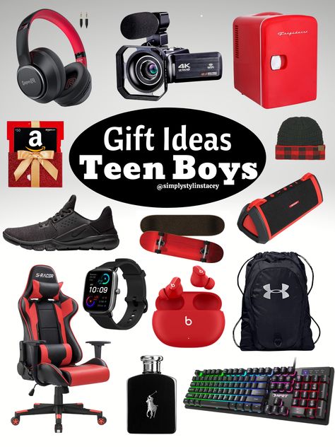 Gift Ideas For Teen Boys, Valentine Gifts For Boys, Gifts For Teen Boys, Teenage Boys, Found On Amazon, Gifts For Teens, Gifts For Boys, Year Old, Valentine Gifts