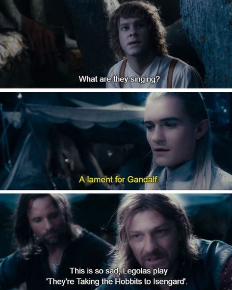 Taking The Hobbits To Isengard, Hobbit Funny, Earth Memes, Lotr Funny, Concerning Hobbits, Thranduil, Jrr Tolkien, Legolas, Film Serie