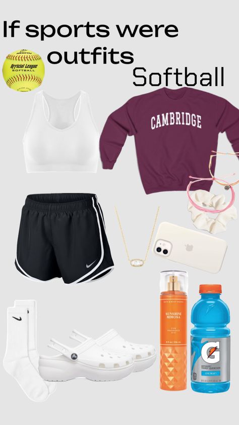 #softball Softball Practice Outfits Summer, What To Wear To A Softball Game, Softball Outfits For School, Softball Practice Fits, What To Wear To Softball Practice, Softball Outfits For Practice, Softball Practice Outfits, Softball Fits, Softball Clothing