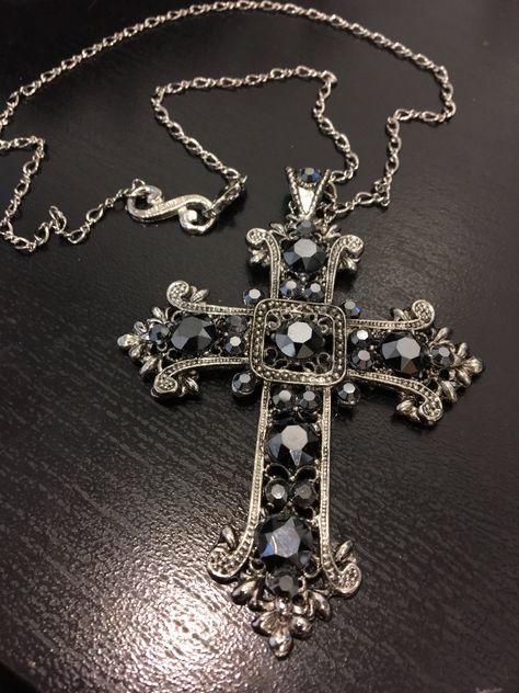 Hematite Crystal, Cross Necklaces, Gothic Crosses, Celebrity Jewelry, Crystal Cross, Goth Jewelry, Gold Cross Necklace, Pink Sand, Cross Jewelry