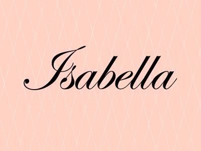 My girl's name! Only I spell it Ysabella! Name Isabella, Tattoo Name Fonts, Rose And Butterfly Tattoo, Baby Shower Announcement, Grey Anatomy Quotes, Nursery Room Design, Owl Baby Shower, Tattoo Font