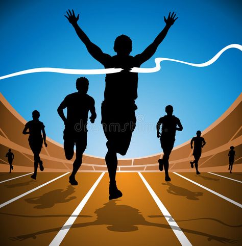 Race Illustration, Olympic Runners, Olympic Theme, Line Painting, Church Logo, Diamond Picture, Background Images Hd, Social Media Logos, Character Building