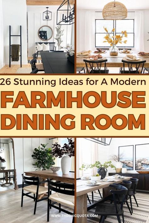 modern farmhouse dining room Farmhouse Dining Nook, Dining Nook Ideas, Modern Farmhouse Dining Room Ideas, Dining Room Transformation, Farmhouse Style Dining Room, Farmhouse Dining Room Ideas, Modern Farmhouse Decor Ideas, Modern Farmhouse Dining Room, Modern Farmhouse Dining