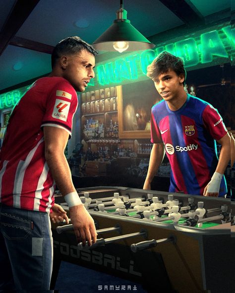 Foosball Fever: The Passion and Pride of Barca and Athletic Fans on the Table Football Ideas, Gfx Design, Dj Images Hd, Table Football, Dj Images, Football Images, Foosball, Past And Future, Sport Design