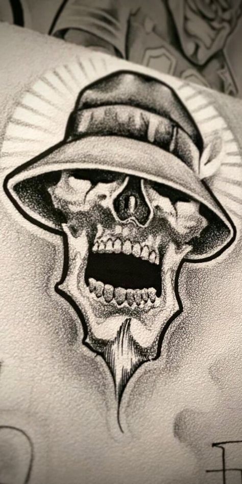 🤩😎Drawings😏😍 Chicana Art Tattoo, Cholos Drawings, Sureno Drawings, Mexican Sketches, Blood In Blood Out Drawings, Chicano Skull Tattoo, Chicano Tattoo Drawings, Cholo Art Chicano Drawings Easy, Cholo Style Tattoo