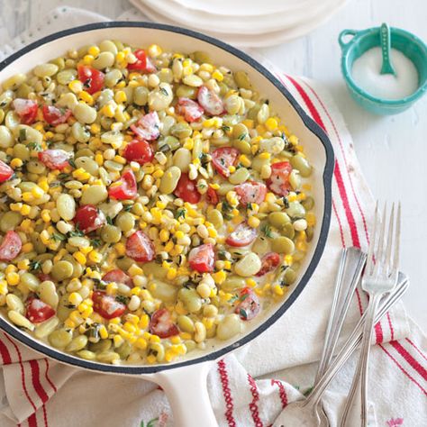 Paula Deen Succotash, Pea Salads, Lady Peas, Southern Succotash, Baby Lima Beans, Succotash Salad, Side Veggies, Summer Succotash, Succotash Recipe