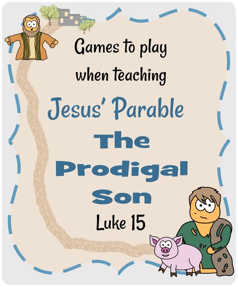 Prodigal Son Preschool Activities, The Lost Son Bible Story, Parable Of The Prodigal Son Activities, The Lost Son Craft Preschool, Parable Of The Prodigal Son Craft, Prodigal Son Craft Sunday School, Luke 15 11 32 Prodigal Son Craft, Prodigal Son Object Lesson, Prodigal Son Preschool