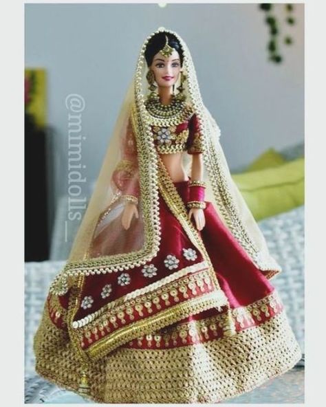 Indian bride doll | Etsy Barbie India, Indian Barbie, Bride Indian, Indian Wedding Bride, Barbie Bridal, Dress Barbie Doll, Indian Dolls, Wedding Doll, Barbie Bride