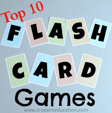 Top 10 Flash Card Games and DIY Flash Cards at True Aim. Traditional flash card study is boring and tedious. These ideas turn flash cards into fun! Flash Card Template, Math Flash Cards, Multiplication Flashcards, Free Printable Flash Cards, Study Flashcards, Card Games For Kids, Printable Flash Cards, Flash Card, Games For Toddlers