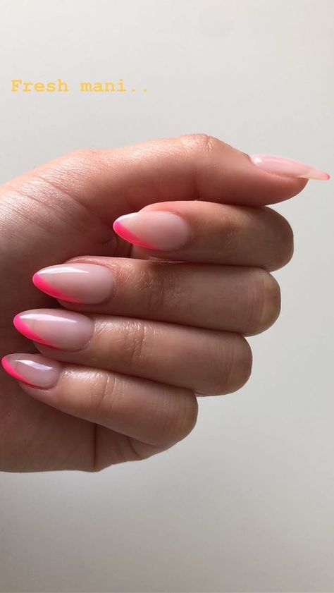 Pink Manicure, Nail Art Wedding, Oval Nails, Minimalist Nails, Dream Nails, Cute Acrylic Nails, French Manicure, Perfect Nails, Wedding Nails