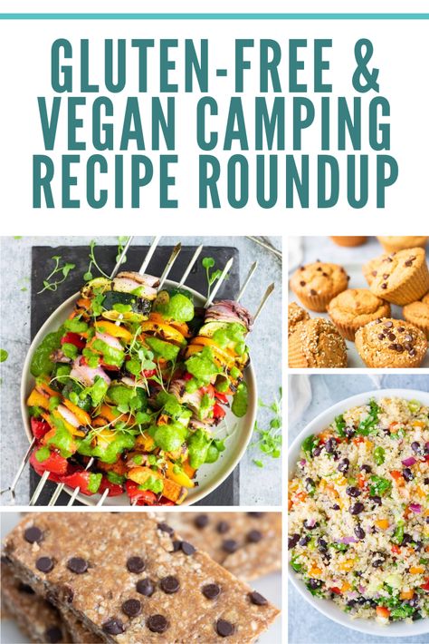 Gluten Free Vegan Camping Food, Vegan Gluten Free Camping Meals, Gluten Free Camping Meals, Gluten Free Camping, Vegetarian Camping Recipes, Vegan Camping Food, Vegetarian Camping, Healthy Camping Food, Easy Granola Recipe