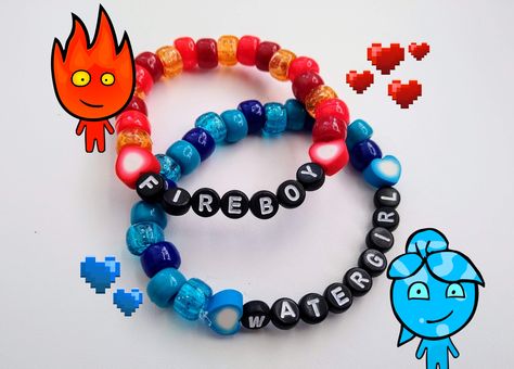 🌸Show love to a friend or partner with these cute matching kandi bracelets!  🌸Perfect a birthday/anniversary gift, or just for fun <3 🌸Includes two bracelets in the order, each with two charms 🌸Made with plastic beads and stretchy string for maximum comfort and flexibility 🌸In personalization you can include preferences for size or different colors/charms for your bracelets! 🌸FREE shipping and a 30 day return policy~ Friendship Bracelets Pony Beads, Friendship Matching Bracelets, Kandi Bracelets For Couples, Matching Couple Kandi Bracelets, Fun Beaded Bracelets, Matching Friend Bracelets, Couples Beaded Bracelets, Kandi Matching Bracelets, Kandi Bracelets Matching