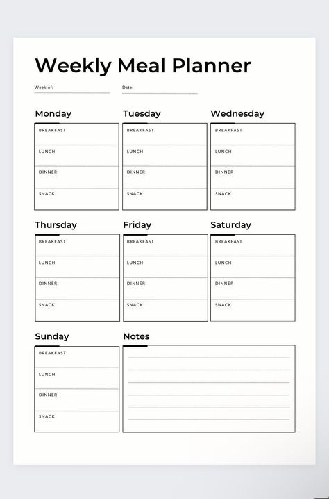 Day to Day Meal Plan,weekly Meal Planner,meal Meal Plann, Meal Prep Menu, Printable Meal Planner, Day Meal Plan, To Do Planner, Planning Template, Meal Planner Template, Menu Planner, Meal Planning Template