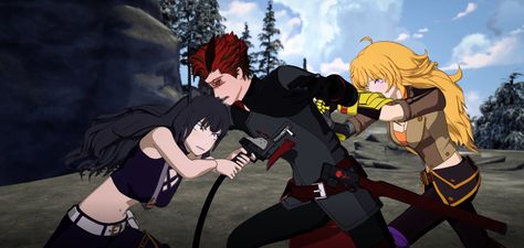 Team Jnpr, Rwby Bumblebee, Long Live The King, Rwby Memes, Red Like Roses, Rwby Comic, Blake Belladonna, Team Rwby, Rwby Fanart