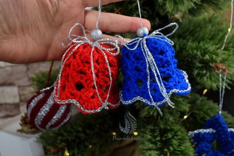 Christmas Toy Knitting Patterns, Crochet Balls, Crochet Pins, Christmas Knits, Gnome Crochet Pattern, Crochet Bell, Crochet Hippo, Gnome Crochet, Quick Crochet Projects