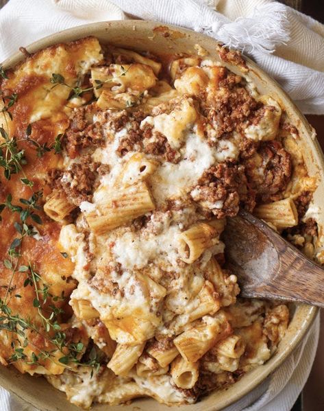 Ina Garten French Recipes, Ina Garten Party Recipes, One Pot Dinner Party Recipes, Pastitsio Ina Garden, Best Recipes Ever On Pinterest, Ina Garden Pasta, Beverly Goldberg Recipes, Ina Garten Pastitsio Recipe, Gourmet Meal Ideas