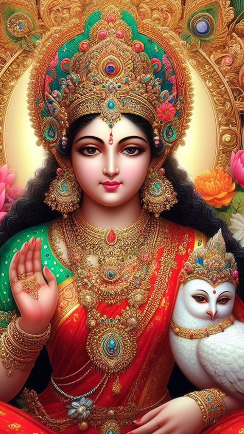 Ma Laxmi Images Hd, Kushmanda Devi Hd Images, Maa Parvati Goddesses, Laxmi Goddess Wallpapers Full Hd, Ma Laxmi Images, Maa Laxmi Hd Wallpaper, Mata Lakshmi, Happy Birthday Krishna, Lakshmi Mata