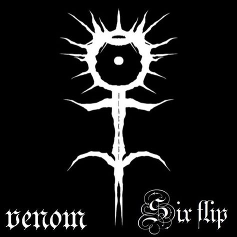 GHOSTEMANE-VENOM (SIX Flip) by SIXCLXVDS Ghostmane Symbol, Black Mage, Simplistic Tattoos, Grunge Aesthetic, Tattoo Style, Dark Art, Ariel, Tattoos For Guys, Art Wallpaper