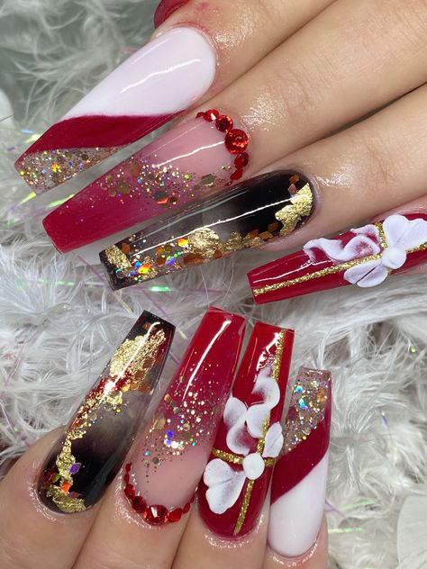 Beach Nails Art, 2023 Beach, Beach Nail, Christmas Gel Nails, Nails Design With Rhinestones, Nail Candy, Dope Nail Designs, Pretty Nail Art Designs, Acrylic Nails Coffin Pink