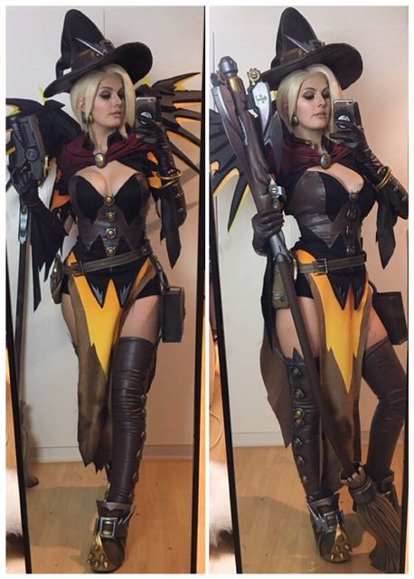 Witch Mercy Cosplay, Fem Cosplay, Mercy Witch, Witch Mercy, Mercy Cosplay, Cosplay Photoshoot, Armadura Cosplay, Anime Cosplay Ideas, Overwatch Cosplay