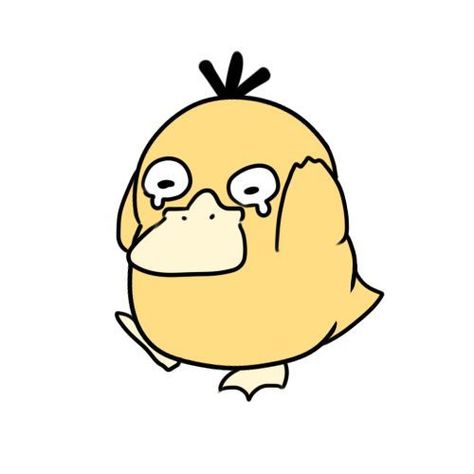 Psyduck Art, Psyduck Cute, Doodles Cute, Oc Pokemon, Pokemon Stickers, Funny Doodles, Pokemon Drawings, Dessin Adorable, Cute Pokemon