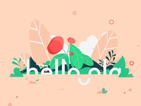 Spring Animation, Spring Web, Motion Illustration, Web Animation, Marketing Graphics, Animation Explainer Video, Flower Garden Design, 3d Motion, Graphics Animation