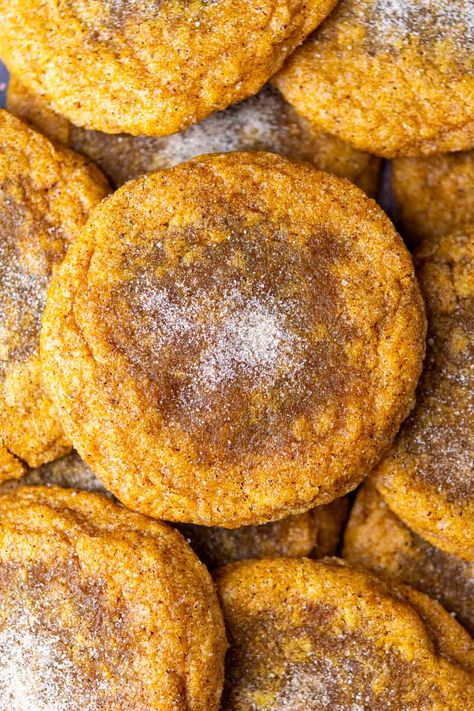 Sourdough Pumpkin Maple Cookies Cookies Sourdough, Sourdough Discard Pumpkin, Real Pumpkin Puree, Sourdough Pumpkin, Maple Cookies, Pumpkin Sugar Cookies, Sourdough Starter Discard Recipe, Oatmeal Cream Pies, Gluten Free Sourdough