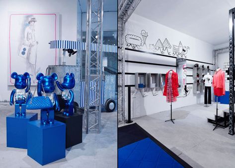 #Colette & #Chanel pop up shop, #Paris store design Colette Store, Colette Paris, Popup Store, Visual Merchandising Displays, Paris Store, Shop Window Design, Retail Design Blog, Merchandising Displays, Retail Space