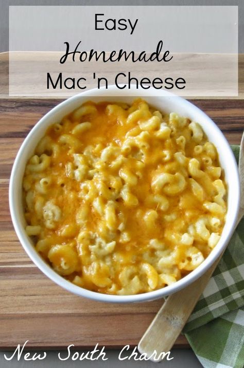 Easy Quick Homemade Mac N Cheese, Basic Mac N Cheese Recipe, 2 Serving Mac And Cheese, Basic Macaroni And Cheese, Mac And Cheese With Almond Milk, Super Easy Mac And Cheese, Quick And Easy Homemade Mac And Cheese, Country Mac And Cheese, 5 Ingredient Mac And Cheese